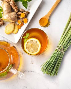 Lemon Grass Ginger Ice Tea